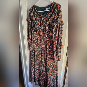 Ivy City Co Floral Long Sleeve Dress